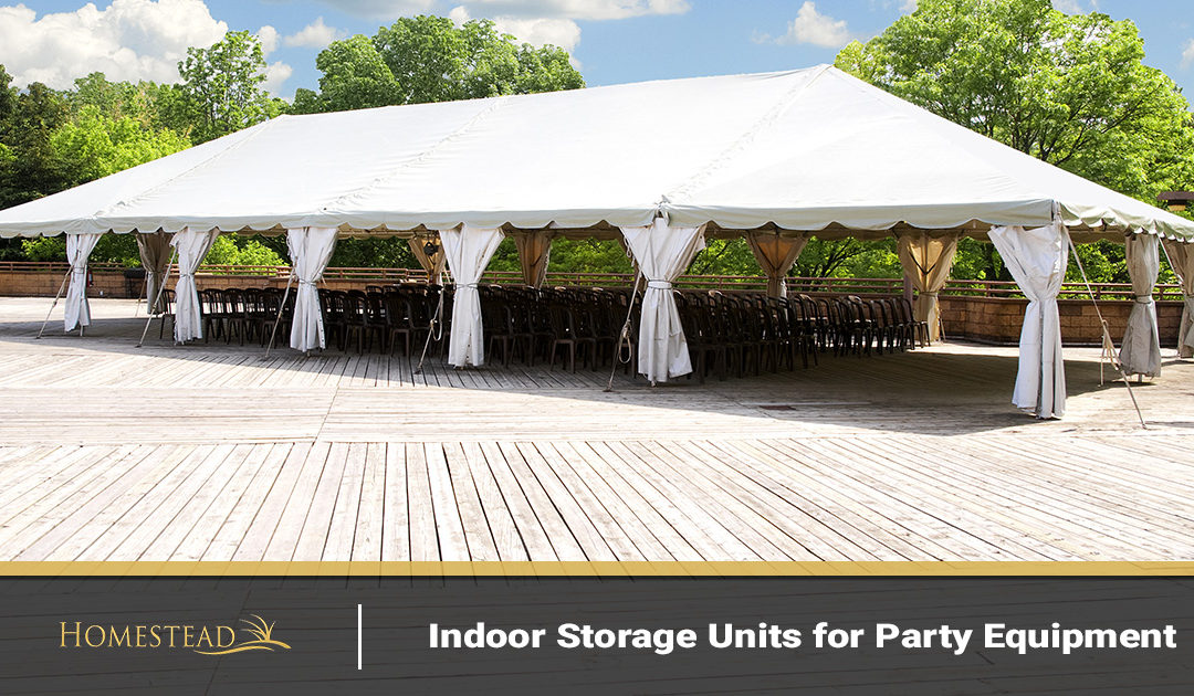 Indoor Storage Units for Party Equipment