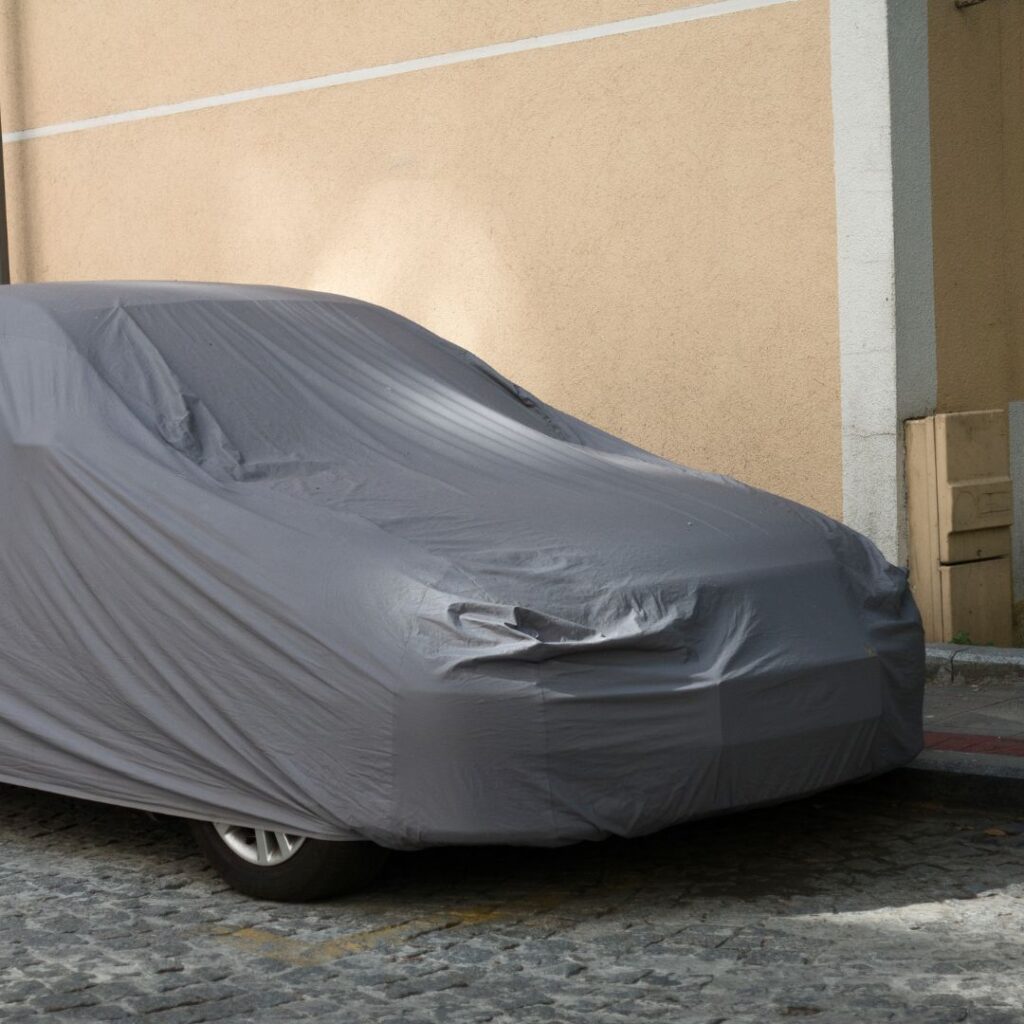 cover on a car