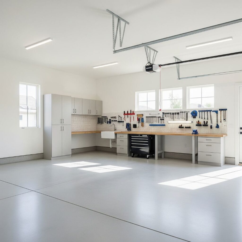 clean garage