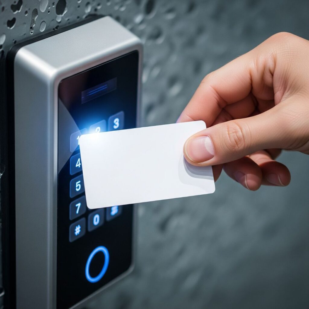 scanning a card
